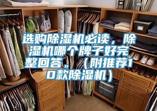 選購(gòu)除濕機(jī)必讀，除濕機(jī)哪個(gè)牌子好完整回答。（附推薦10款除濕機(jī)）