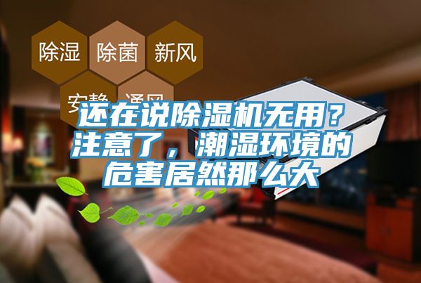還在說除濕機(jī)無用？注意了，潮濕環(huán)境的危害居然那么大