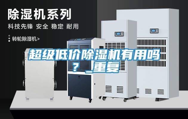 超級(jí)低價(jià)除濕機(jī)有用嗎？_重復(fù)