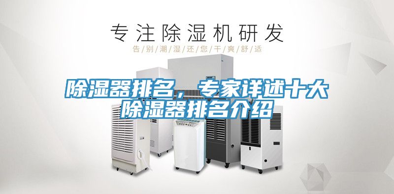 除濕器排名，專家詳述十大除濕器排名介紹