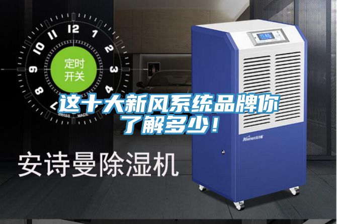 這十大新風(fēng)系統(tǒng)品牌你了解多少！