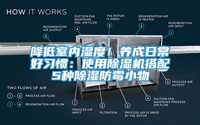 降低室內(nèi)濕度！養(yǎng)成日常好習(xí)慣：使用除濕機(jī)搭配5種除濕防霉小物