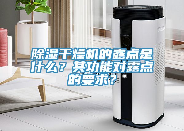 除濕干燥機(jī)的露點(diǎn)是什么？其功能對露點(diǎn)的要求？