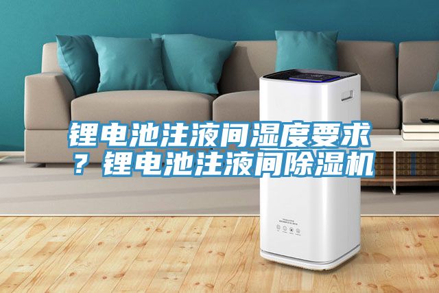 鋰電池注液間濕度要求？鋰電池注液間除濕機
