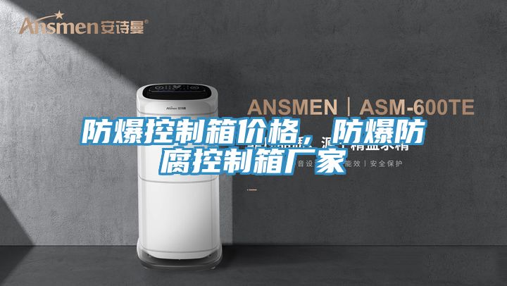 防爆控制箱價格，防爆防腐控制箱廠家