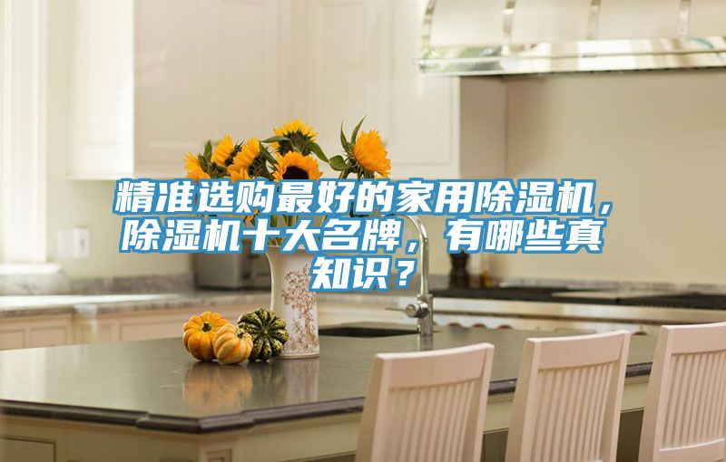 精準(zhǔn)選購(gòu)最好的家用除濕機(jī)，除濕機(jī)十大名牌，有哪些真知識(shí)？