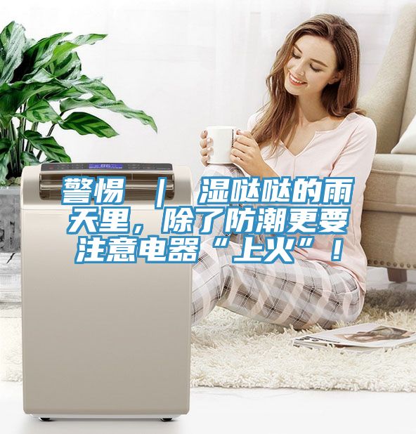 警惕 ｜ 濕噠噠的雨天里，除了防潮更要注意電器“上火”！