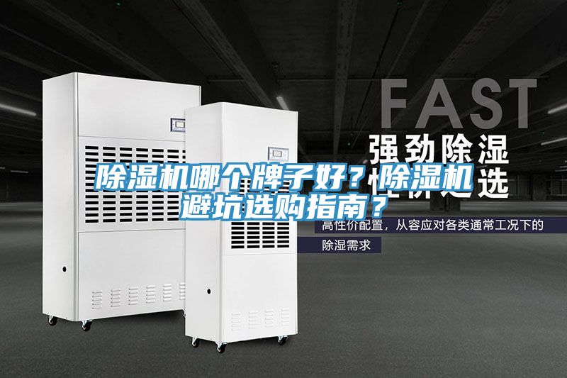 除濕機哪個牌子好？除濕機避坑選購指南？