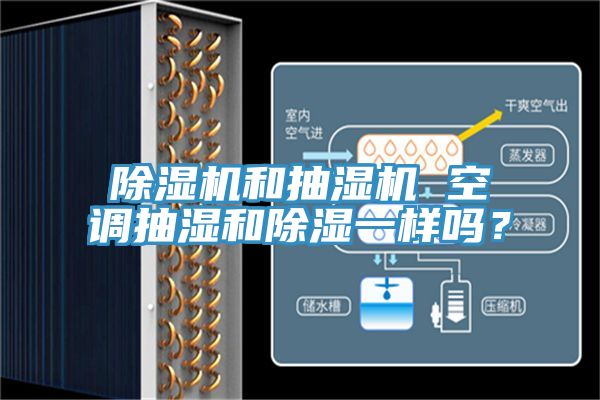 除濕機(jī)和抽濕機(jī) 空調(diào)抽濕和除濕一樣嗎？