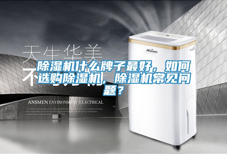 除濕機什么牌子最好，如何選購除濕機，除濕機常見問題？