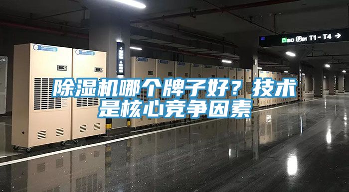 除濕機哪個牌子好？技術是核心競爭因素