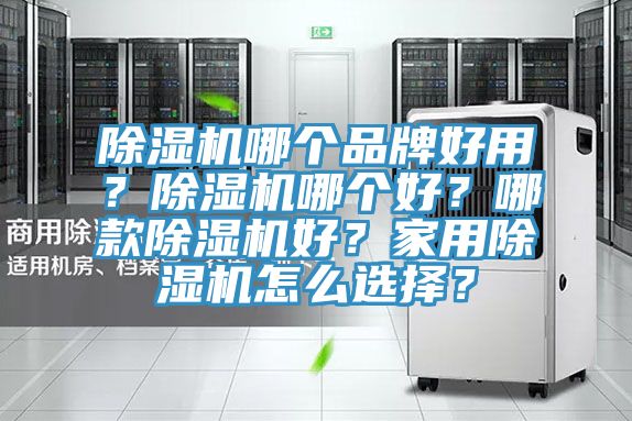 除濕機哪個品牌好用？除濕機哪個好？哪款除濕機好？家用除濕機怎么選擇？