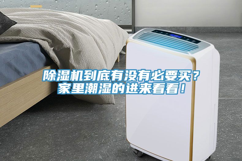 除濕機(jī)到底有沒有必要買？家里潮濕的進(jìn)來看看！