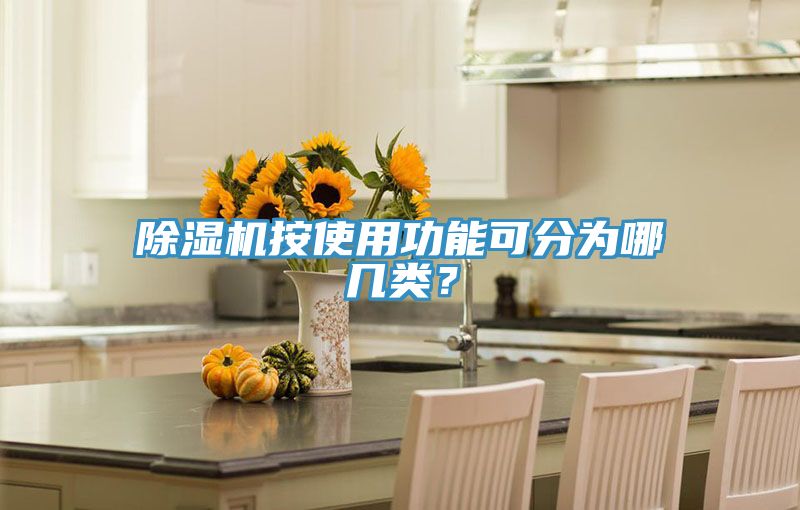 除濕機(jī)按使用功能可分為哪幾類？